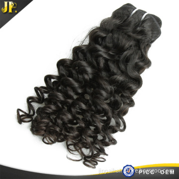 Double Drawn Weft Grade 8A Human Mongolian Jerry Curly Roll Hair